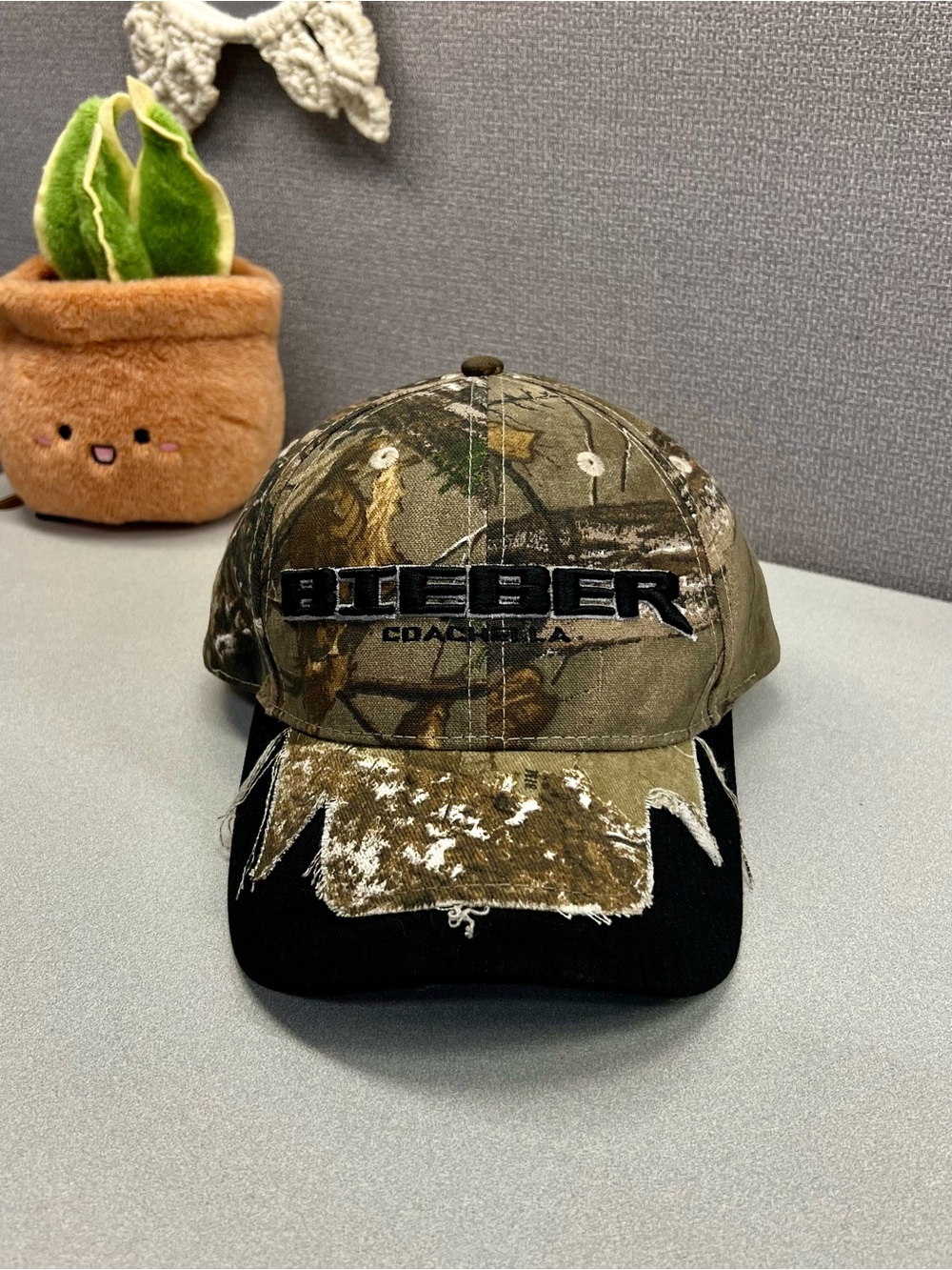 Limited Edition Justin Bieber “BIEBER COACHELLA” Camo Baseball Hat 2026